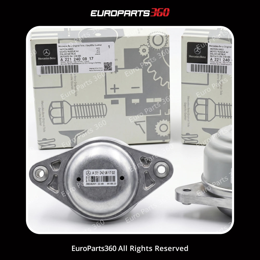 Mercedes-Benz C S-Class Engine Mount Set (Left & Right) A2212400817 Europarts360