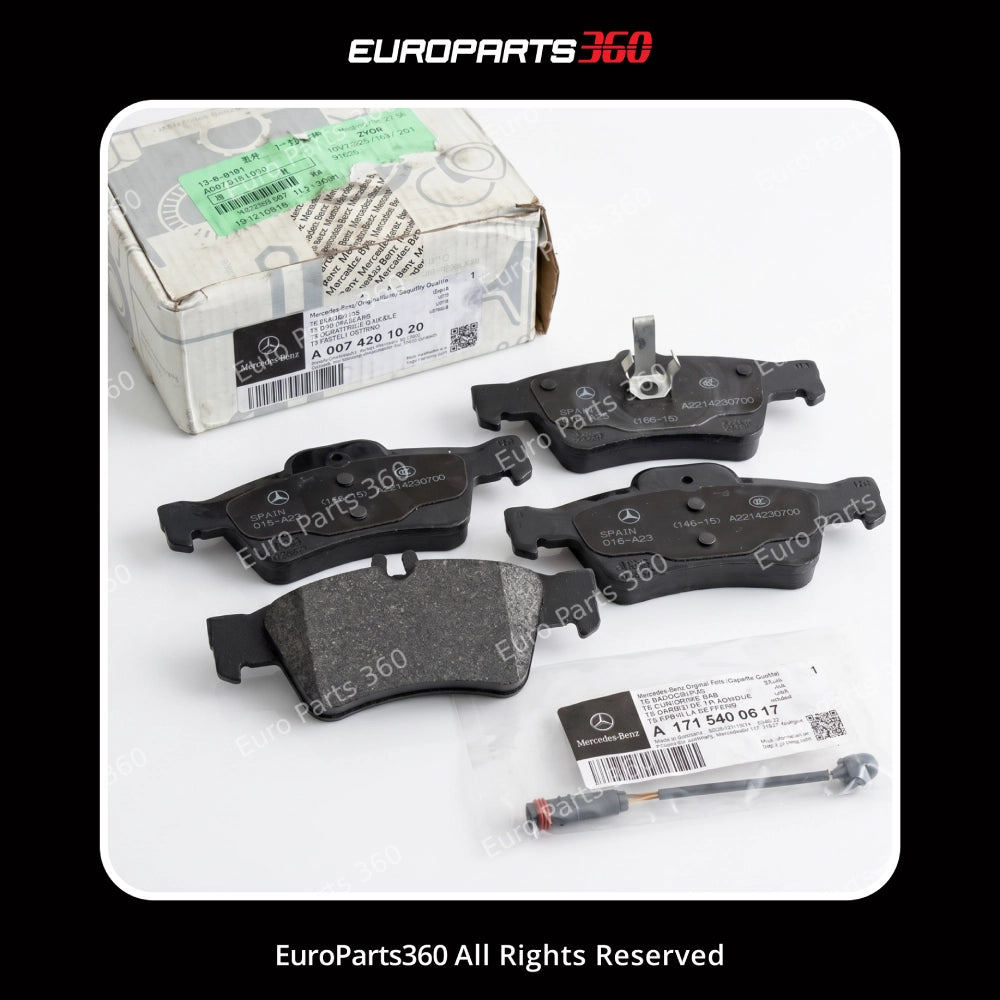 Mercedes-Benz S-Class, CL, SLRear Brake Pad Set A0074201020 Europarts360