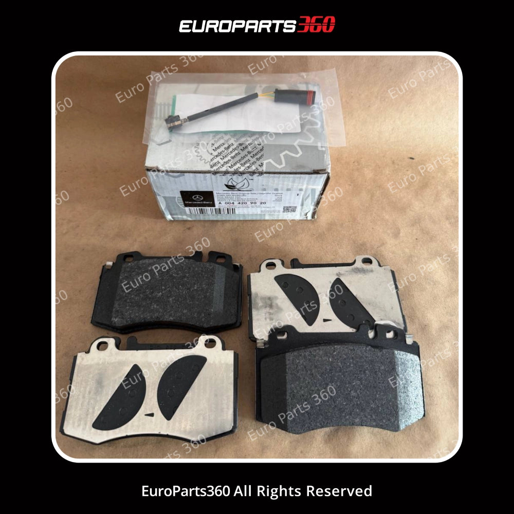 Mercedes-Benz  C, E, S-Class Front Brake Pad Set & Sensors A0044209020 Europarts360