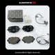 Bentley Bentayga Rear Brake Pad Set & Sensors (4M0698451C) 2015-2020