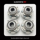Aston Martin DB9 & Vantage Complete Hub Bearing Set (Front & Rear) 4G43-2B663-AD