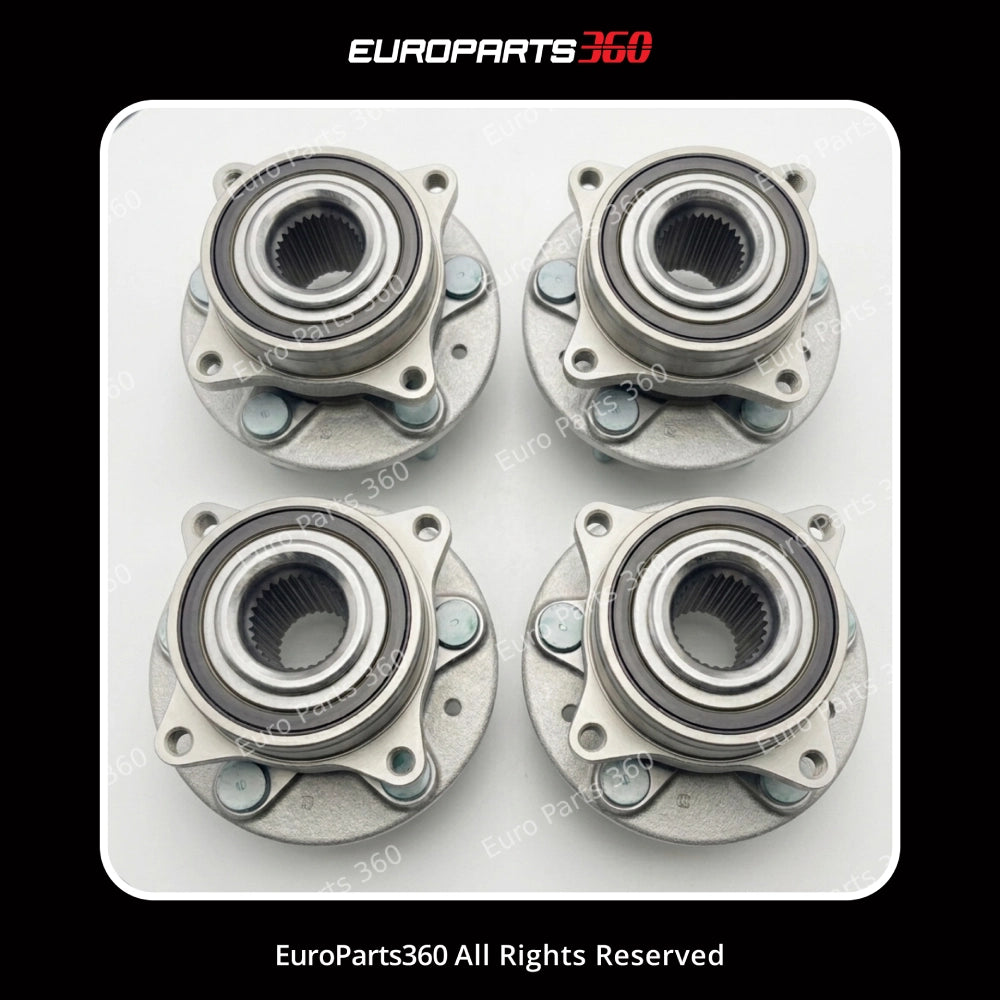 Aston Martin DB9 & Vantage Complete Hub Bearing Set (Front & Rear) 4G43-2B663-AD