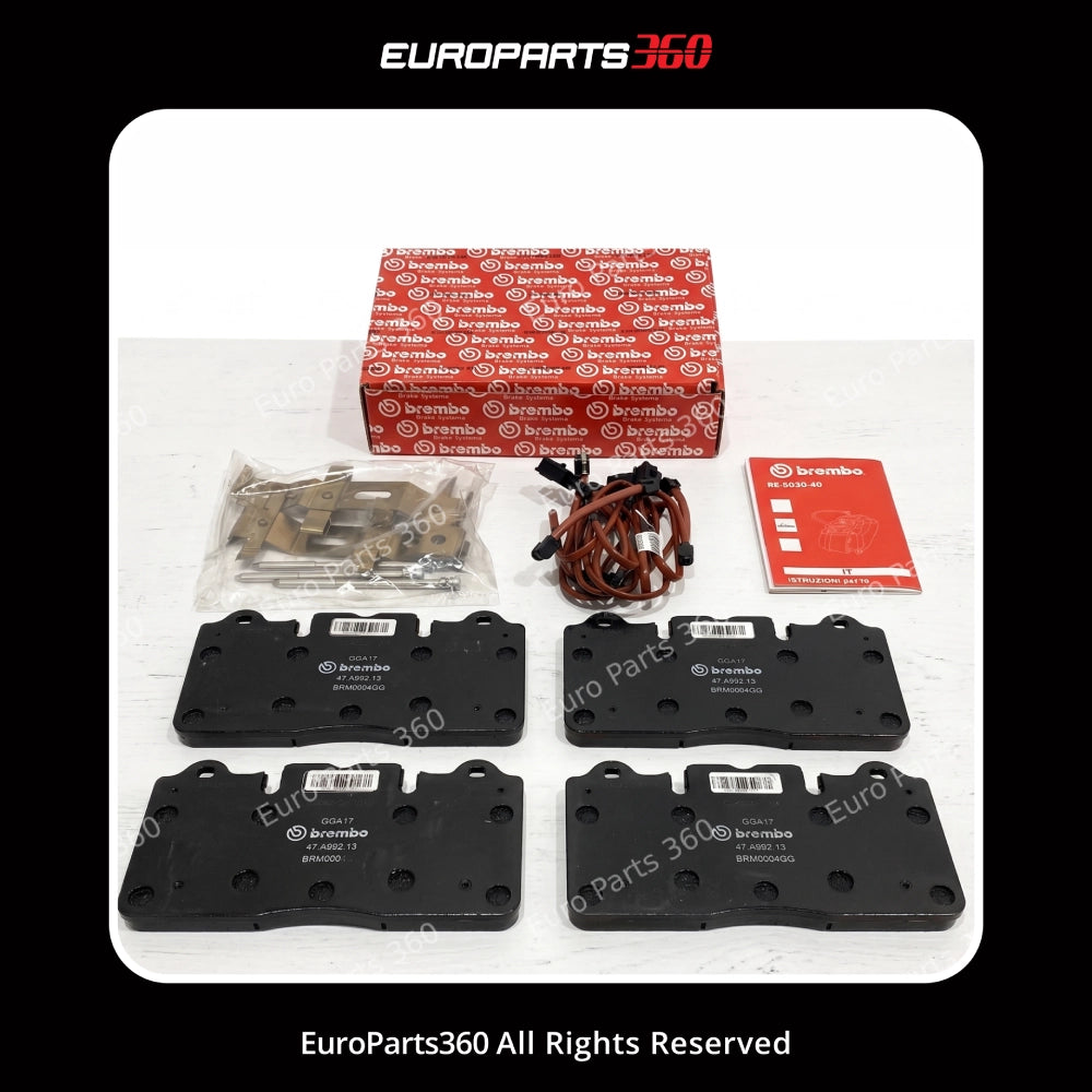 Ferrari FF & GTC4 Lusso Front Brake Pads w/ Sensors 70002035 2012-2020 Europarts360