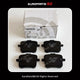 Rolls-Royce Cullinan Phantom Ghost Rear Brake Pad Set w/ Sensor 34216893228 (17-25)