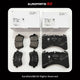Aston Martin DBX Front & Rear Brake Pads Set w/ Sensors MY83-2C562-AD, MY83-2D007-AC (2021-2026)