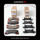 Porsche Panamera 4, S, 4S, GTS, Turbo Front & Rear Brake Pad Set 97035194904 97035294904 (2010-2016)