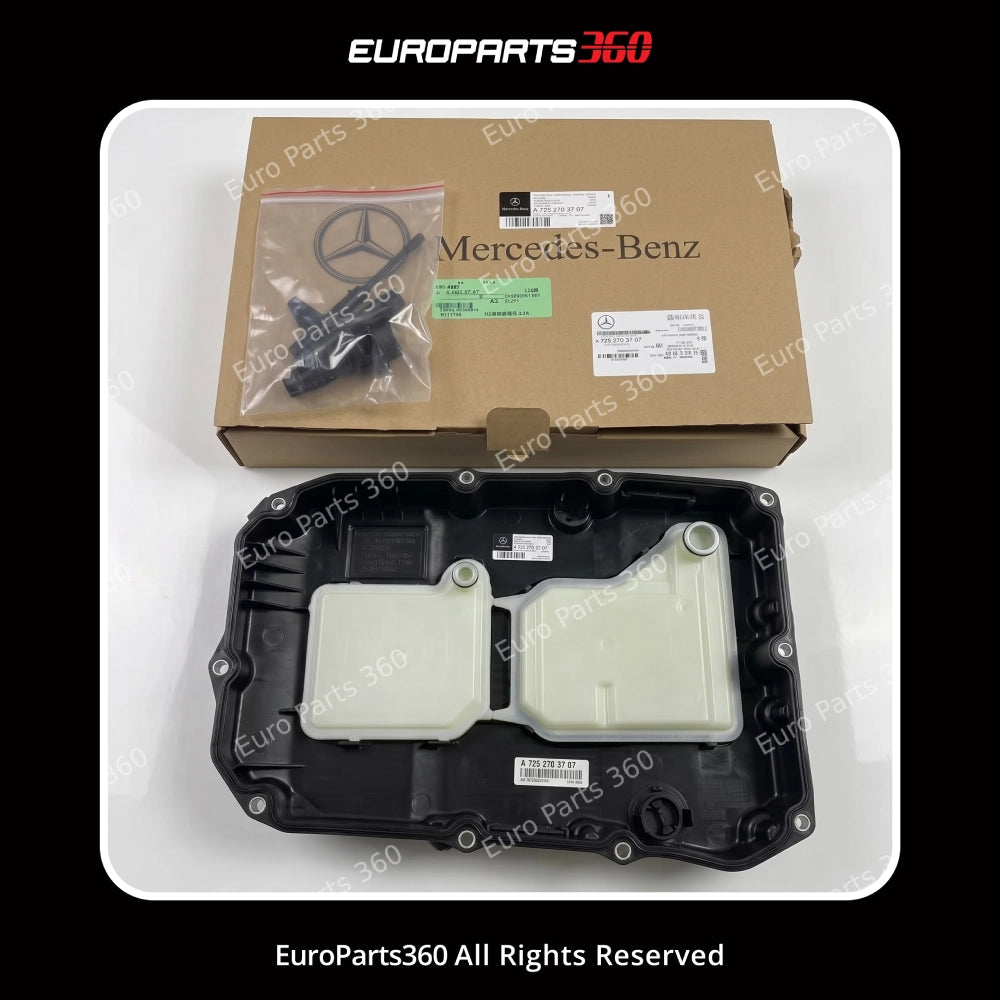 Mercedes C E S V Class GLC GLE Transmission Filter with Oil Pan  A7252703707