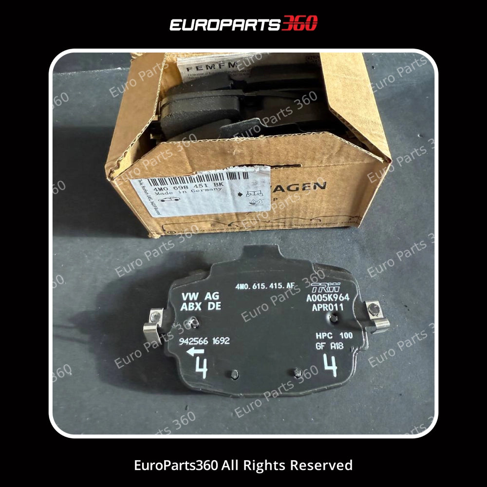 Lamborghini Urus Rear Brake Pads Set With Sensors 4M0698451BK 2019-2026