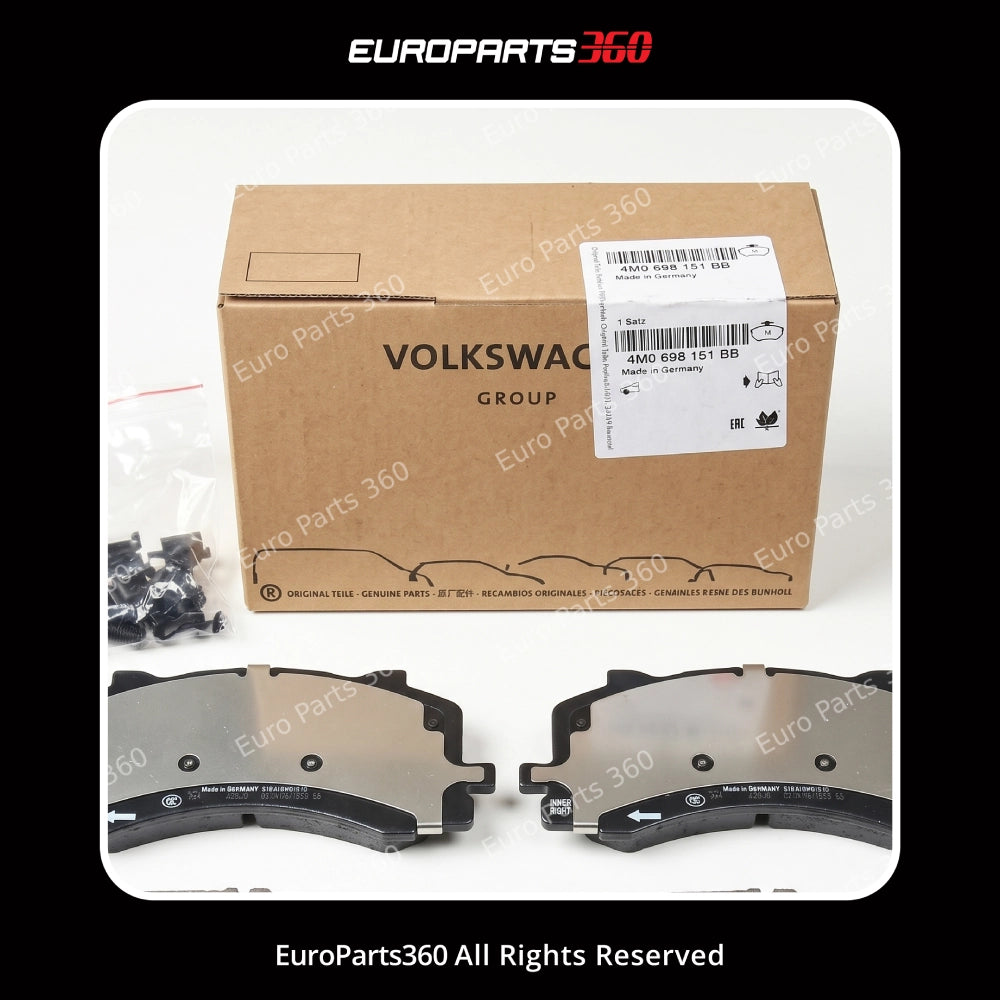 Audi A6 A7 A8 Q7 Q8 Front Brake Pads with Sensors 4M0698151BB 2015-2025