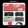 Kit de pastillas de freno delanteras y traseras Ferrari 458 Italia Spider 070002811 70001668