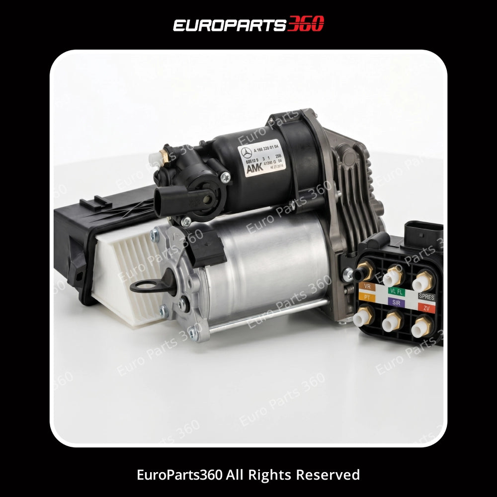 Mercedes Air Compressor, Valve Block, Air Filter A1663200104, A2123200358, A6420940000 