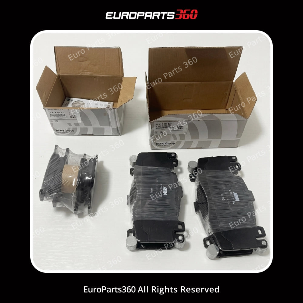 BMW X5 M X6 M Front & Rear Brake Pad Set 34117852969 34216794879 (2014-2019)