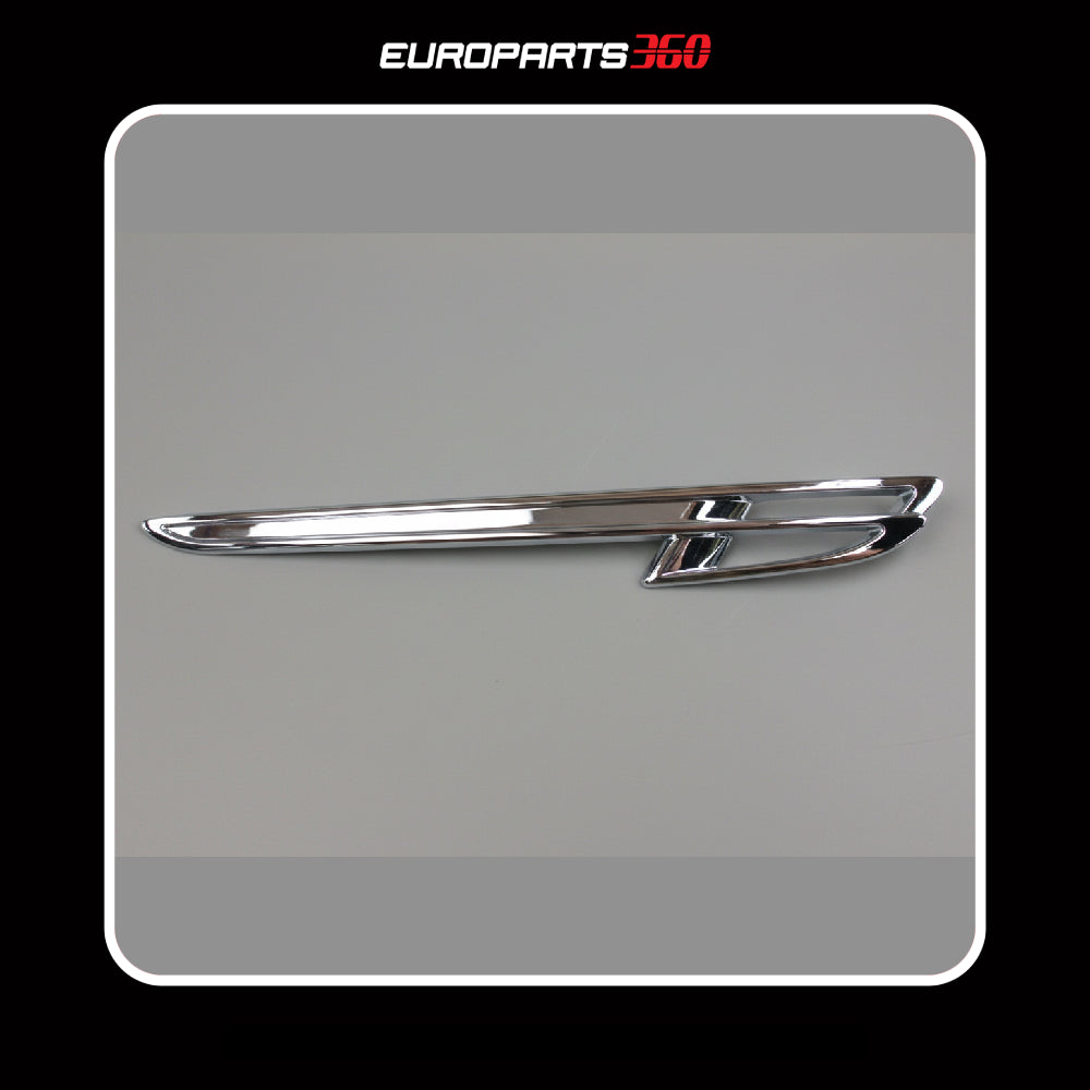 Bentley Flying Spur Chrome Right Fender Air Vent Grill 4W0821942E (aftermarket)