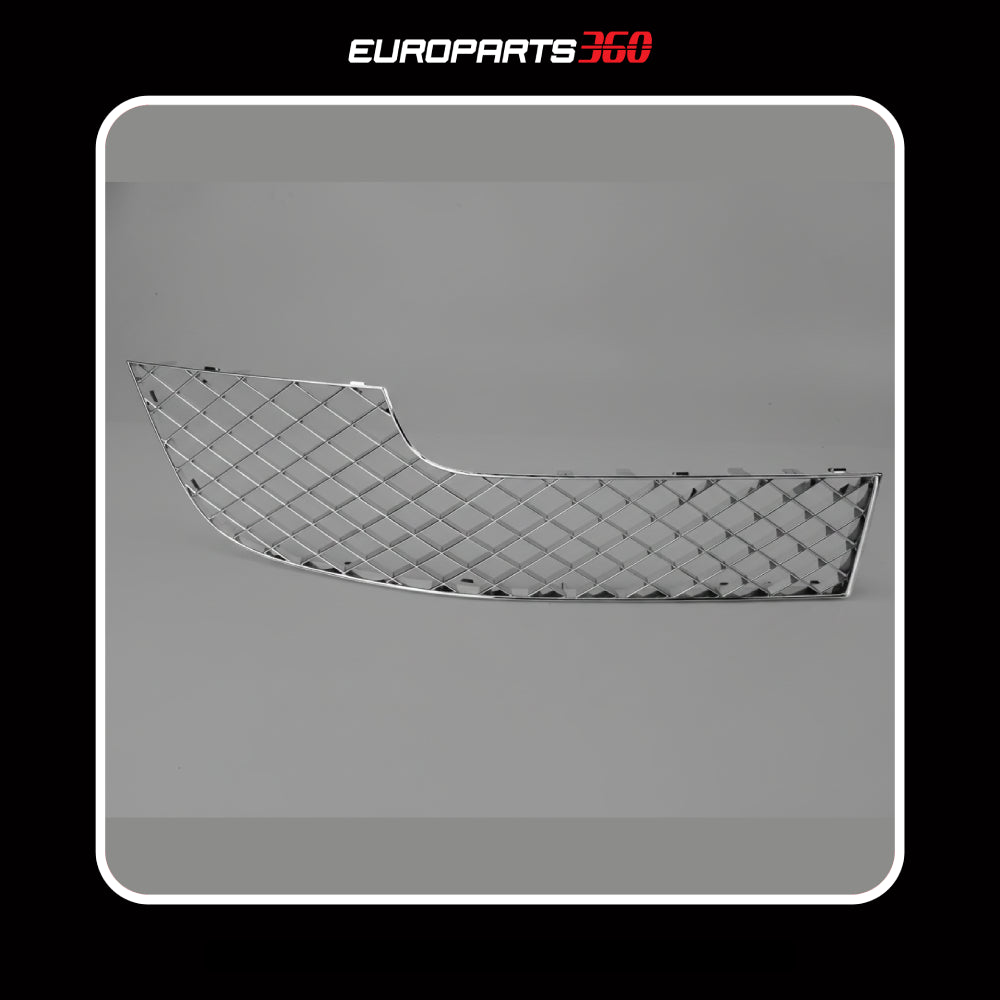 Bentley Continental GT GTC Right Front Bumper Center Grill Chrome 3W3807682 (aftermarket)