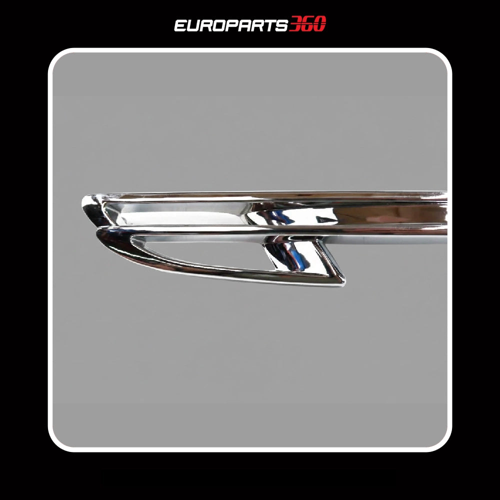 Bentley Flying Spur Chrome Front Left Fender Air Vent Grill 4W0821941E (aftermarket)