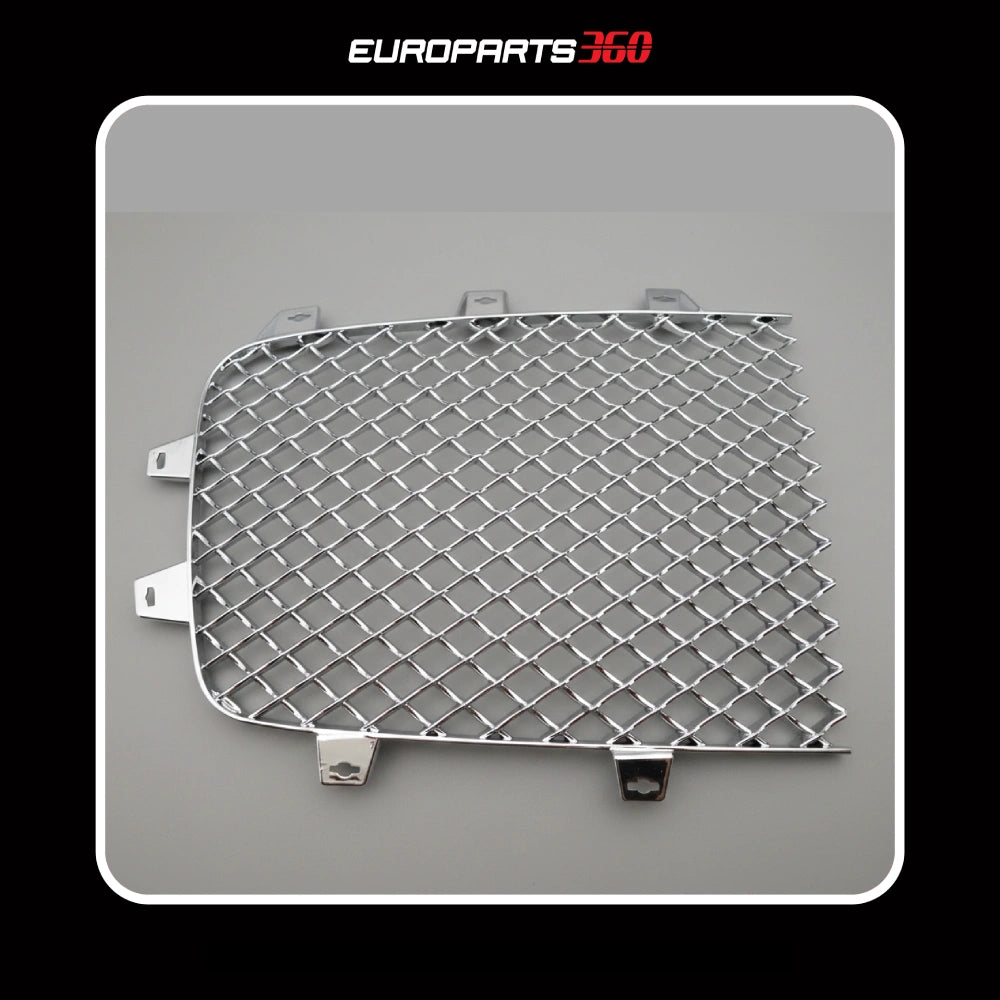 Bentley Continental GT & GTC Chrome Front Radiator Grille 3W3853683, 3W3853684 (aftermarket)